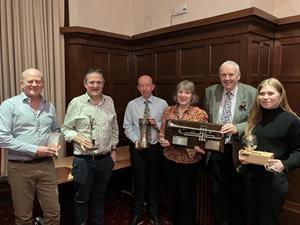 Stuart Lowen, Howard Braime, Andrew Fuller. Nicci and Neil Gow, Molli Christman